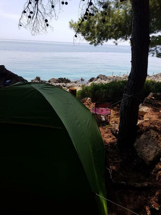 The Sea Cave Camping Hotel Himare Ngoại thất bức ảnh